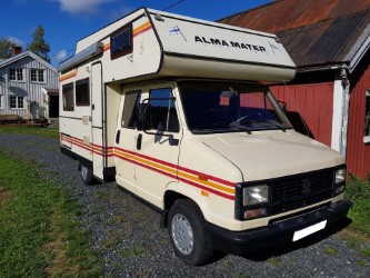 Camping-car Peugeot J5 dobbeltkabin - sjelden vetera