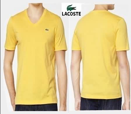 Lacoste Cotton T-shirt, lacoste t-shirt pour les hommes onlineshopapparel.com