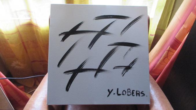 Peinture yves lobers.