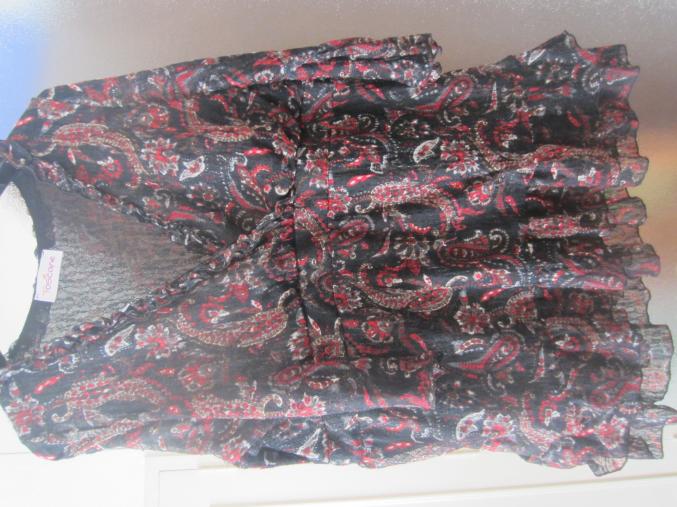 Tunique Toscane (rouge et noir)