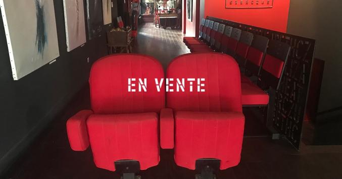 Ensemble de fauteuils de théâtre