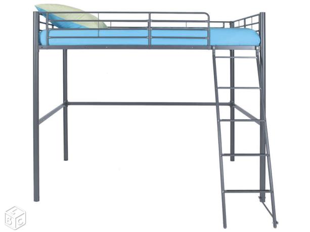 Lit mezzanine 2 personnes