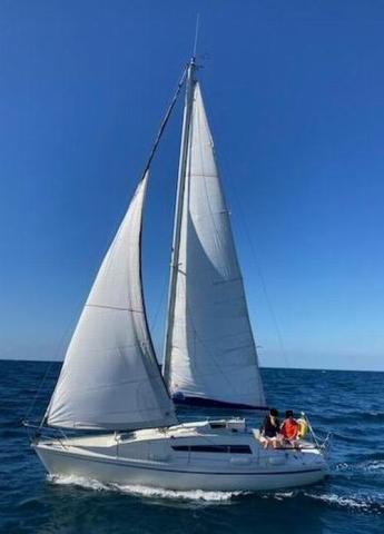 Voilier Jouet 7,60 quillard année 1985