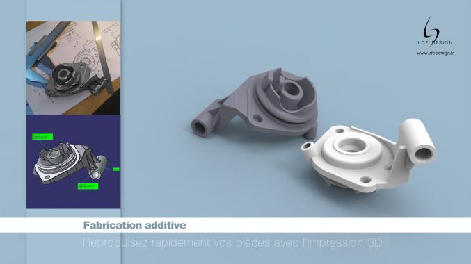 44 - DESSINATEUR CAO – REVERSE ENGINEERING – IMPRESSION 3D