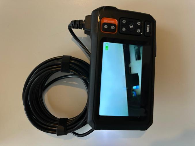 Endoscope neuf voiture industrielle double caméra 5m