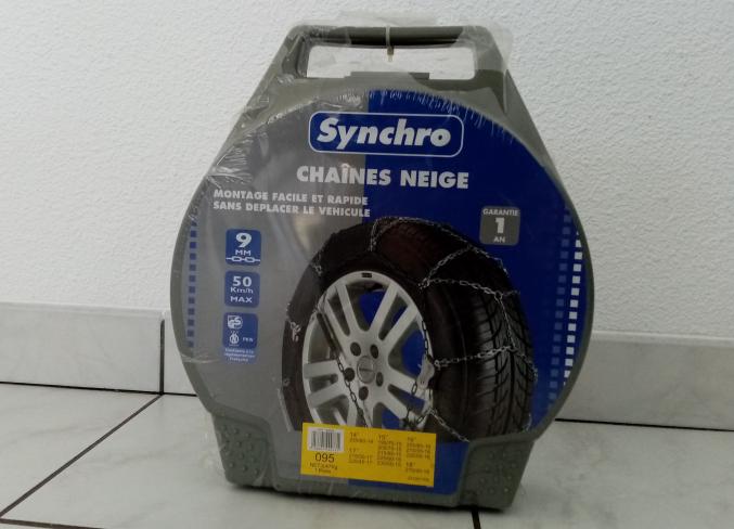 Chaînes à neiges 9 mm Synchro 95
