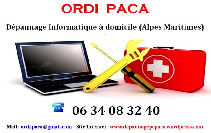 Dépannage Informatique à Domicile (Dpt 06)