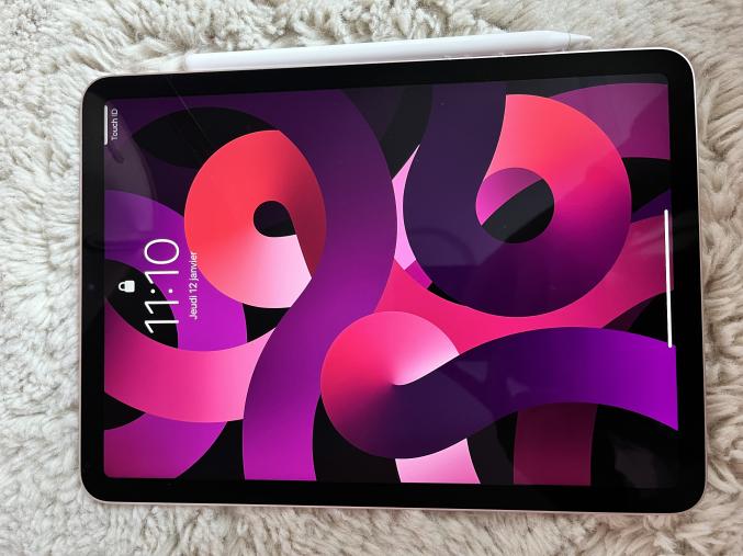 Pack- Apple IPAD Air 10.9 Rose 64Go Wifi 2022 et APPLE Pencil 2nd Generation