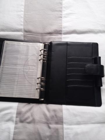 Montblanc Agenda + Stylo Montblanc Platinium