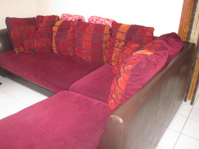 Canapé d'angle Droit Tissu