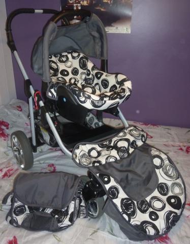 Poussette trio matrix 0-15kg