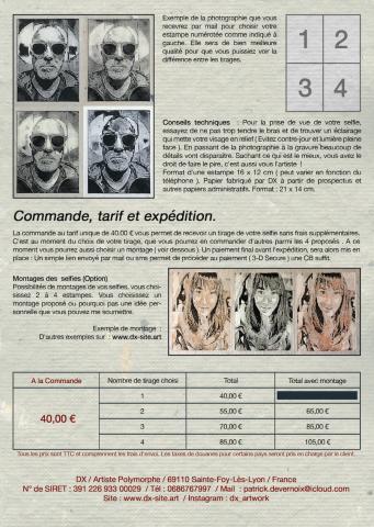 Votre portrait transformé en gravure par DX