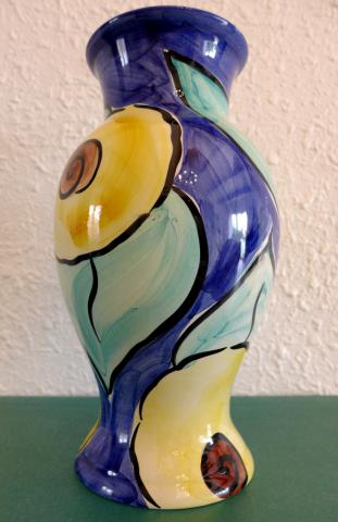 Vase Fantaisie Céramique Multicolore NEUF