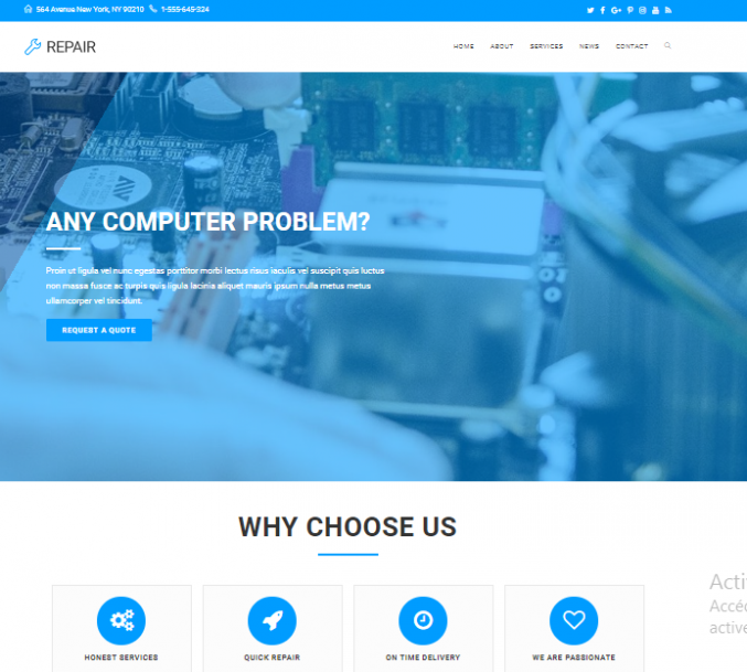 Création de site internet