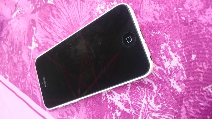 IPhone 5C blanc