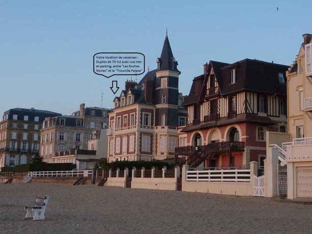 Trouville-sur-Mer - Villa MARIPOSA sur la plage: Duplex