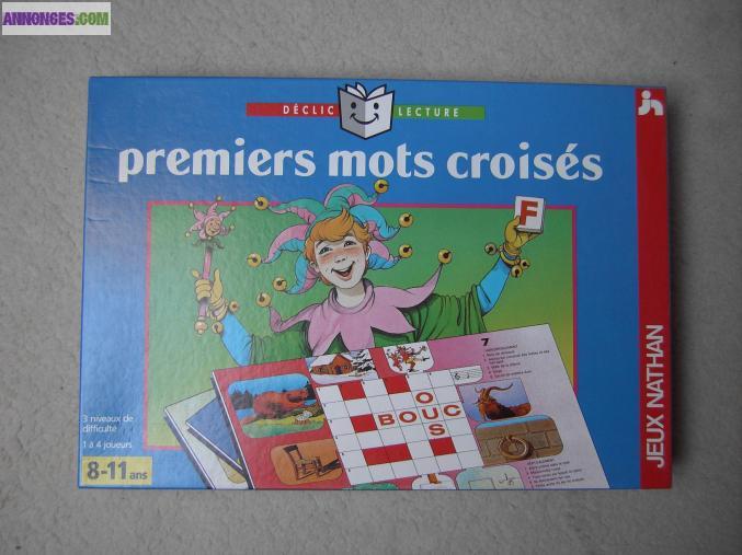 Mes premiers mots croisés