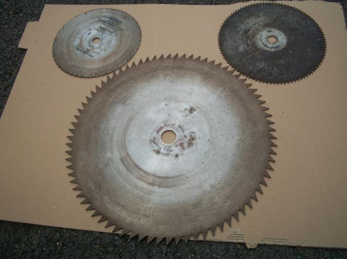 Lames scie circulaire dents non carbure