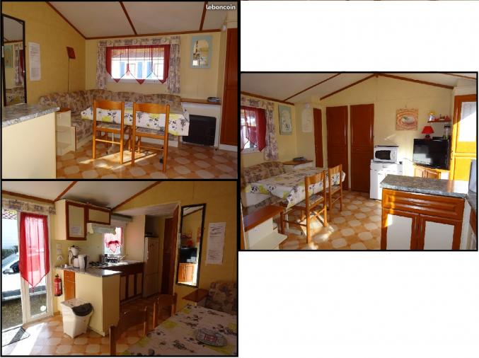 Location mobilhome 4/6 pers + 2 velos