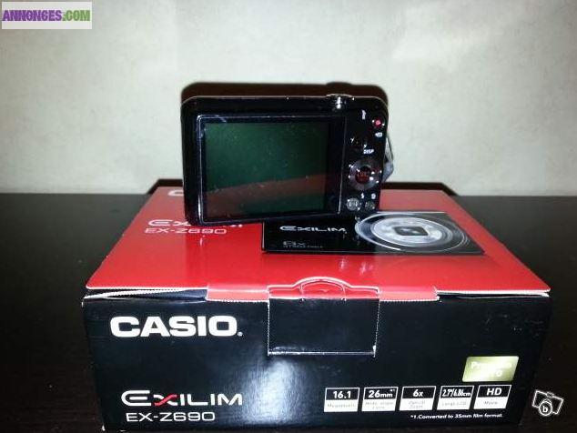 Appareil photo Casio 16.1Mgpx NEUF + SD 2Go