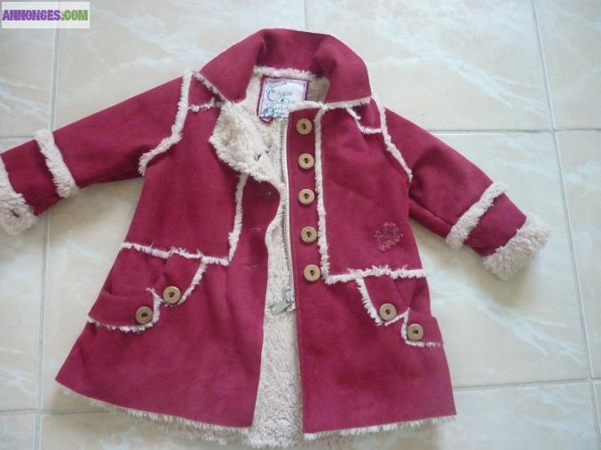 Manteau chipie fille 2ans