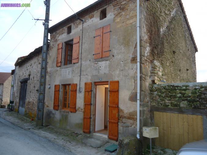 Vends maison de village