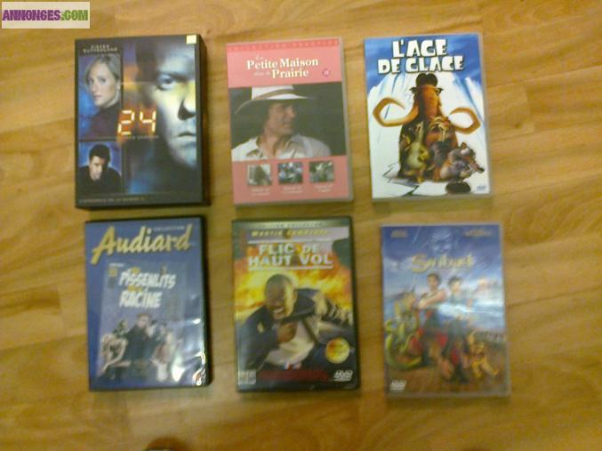 D.V.D. en grande quantité