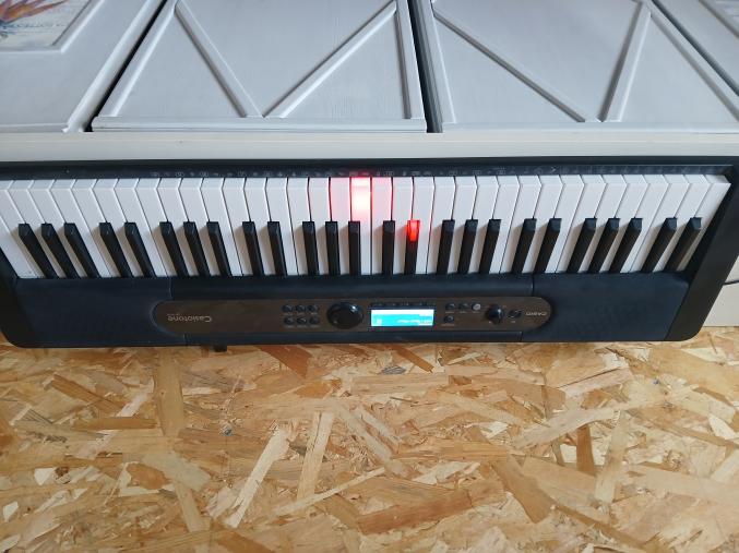 Piano - Casio LKS 450 - TOUCHÉS ÉCLAIRÉ