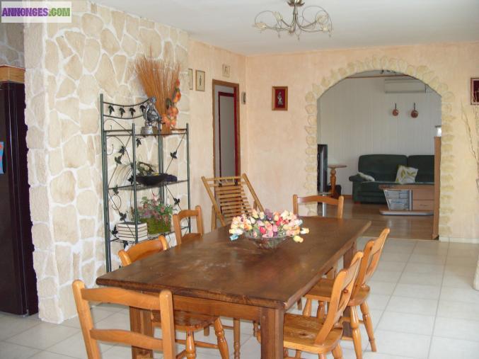 Maison plain pied 5 pièces 150 m2