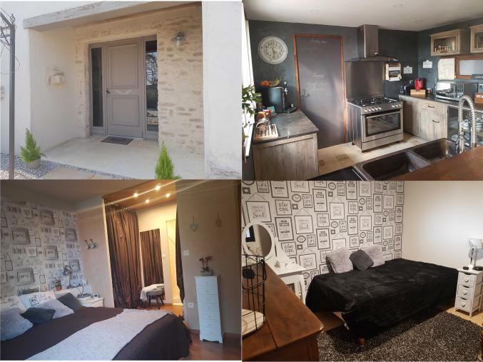 Maison alliant l'ancien et le contemporain