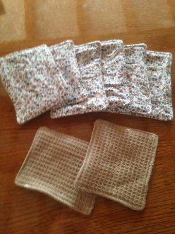  lot de 10lingette lavable