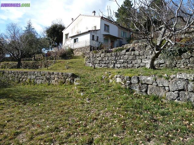 Maison Chassiers proximité Aubenas