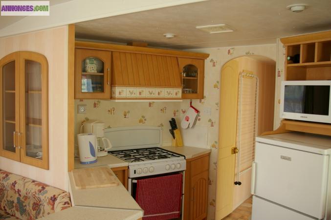 40m ² Mobile Home, climatisation reversible, 3 chambres, 8 personnes, 4* Les Sables du Midi, Valras Plage Languedoc-Rousillon