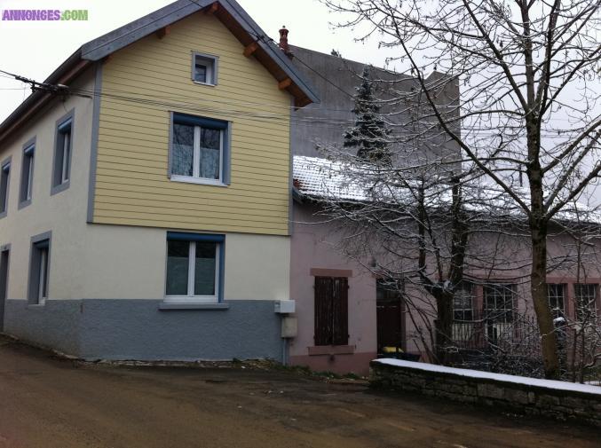 Maison + atelier vide