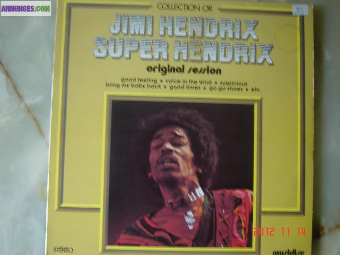 JIMMY HENDRIX - Vinyles 33 Tours -