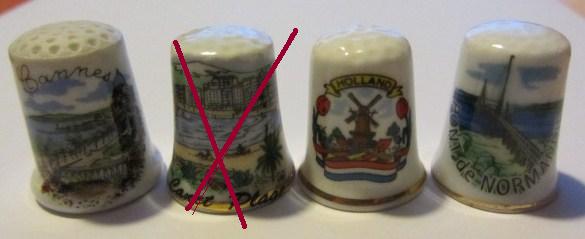 Des a coudre de collection  lot 5