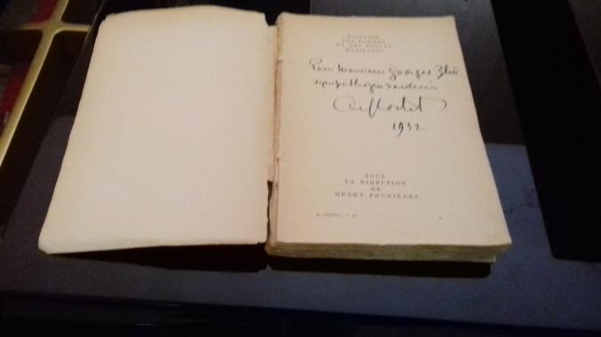 Livre Alfred Cortot 1, 2, 3. Parmi 1 et 2 signé par l'auteur en personne en 1932