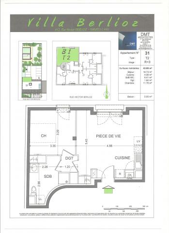 Location appt T2 nantes