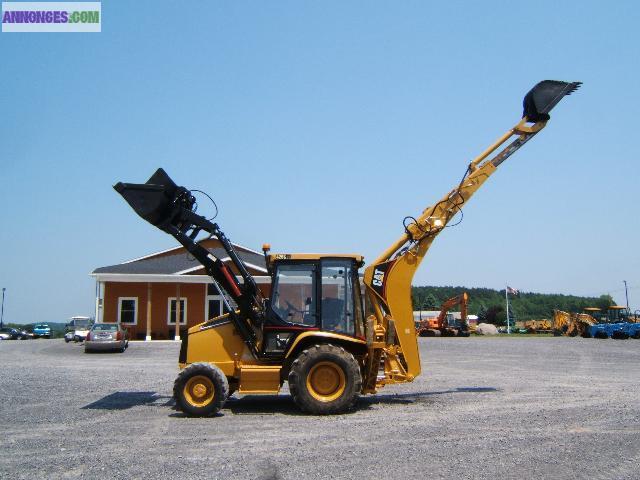 Tractopelle caterpillar 426C