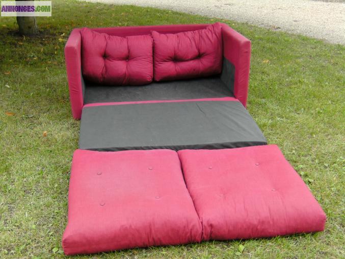 Fleurdelys canapé lit  2 places