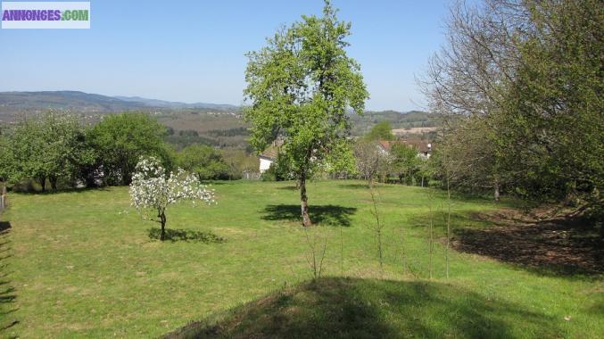 Beau terrain en Creuse