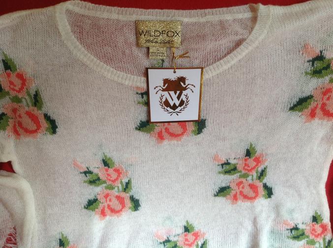 Wildfox à fleurs