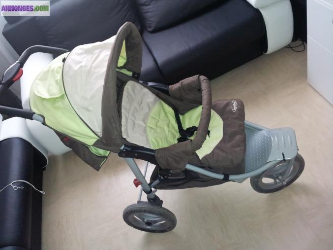 POUSSETTE 3 ROUE AVEC MAXICOSI