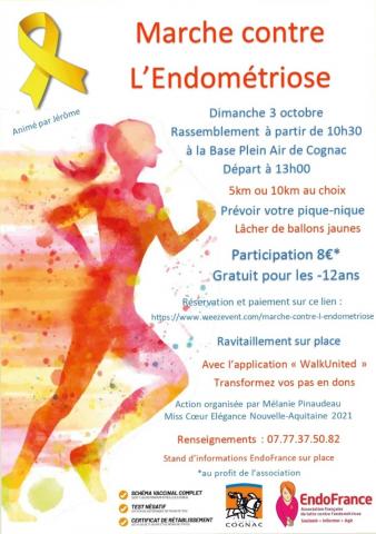 MARCHE CONTRE L'ENDOMETRIOSE (COGNAC) 