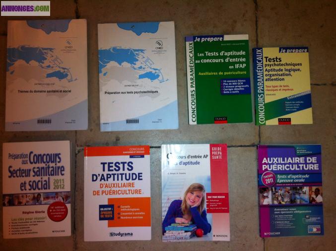 Prépa. Concours Auxiliaires de Puer. / Infirmières
