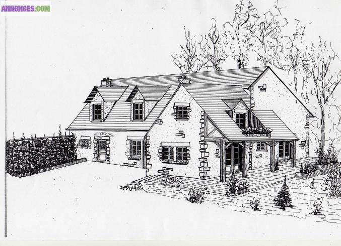 Propose Plans Permis de   Construire + Etude Thermique RT12