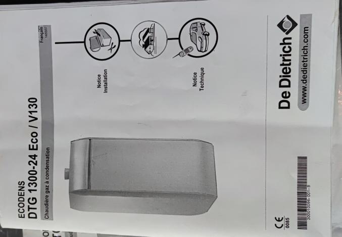 Carte unité centrale ECODENS 24KW DTG 1300-24 ECO/V130