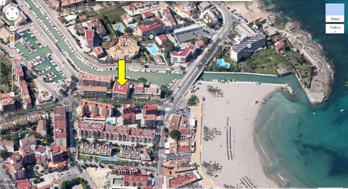 Appartement à JAVEA (Costa Blanca, Espagne). Première ligne de plage.