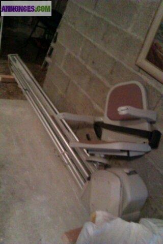 Monte escalier droit