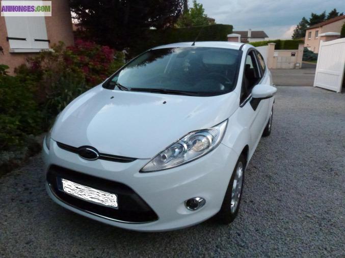 Ford fiesta 1.25l 82ch titanium garantie 5 ans ford protect